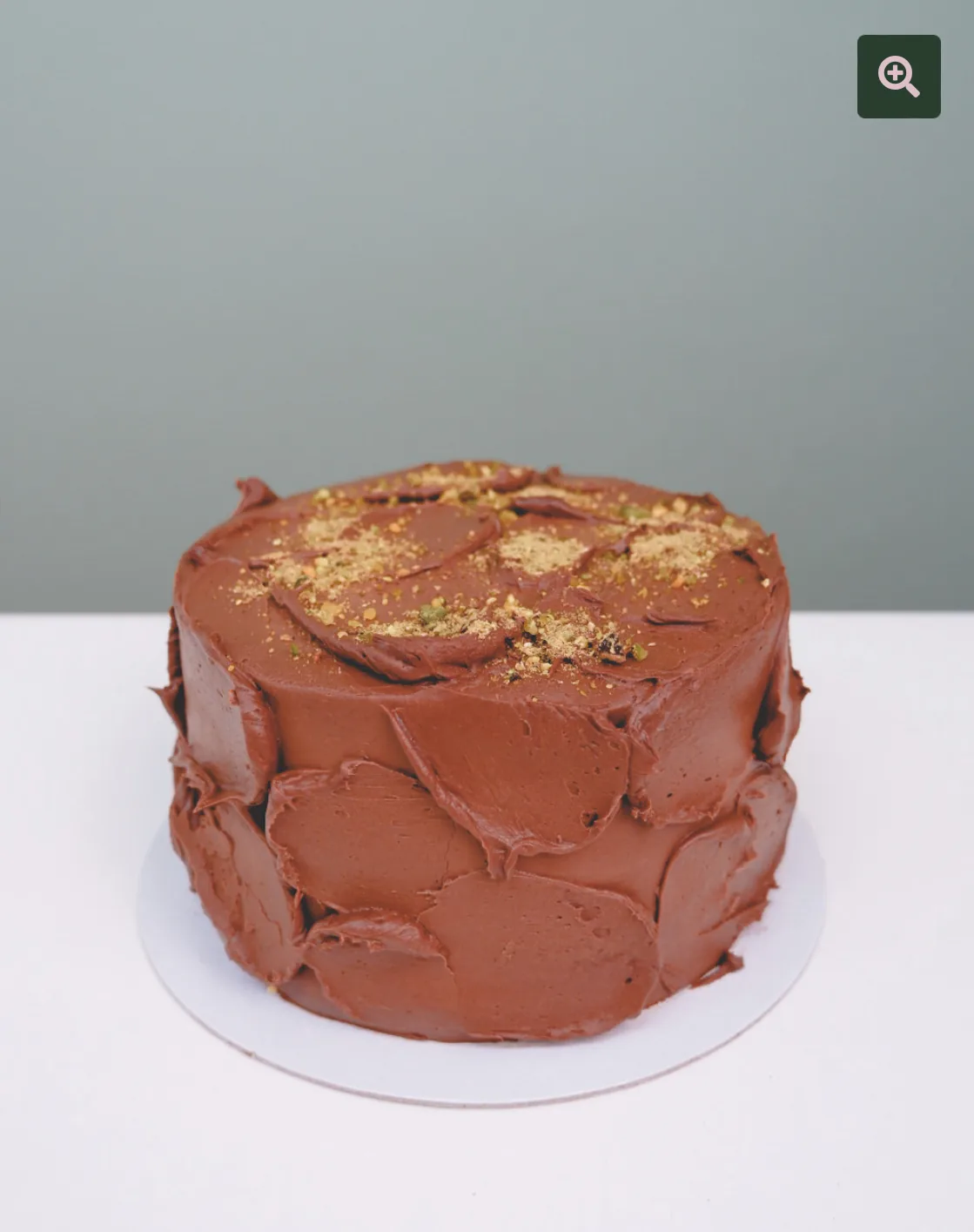 Bolo de chocolate artesanal